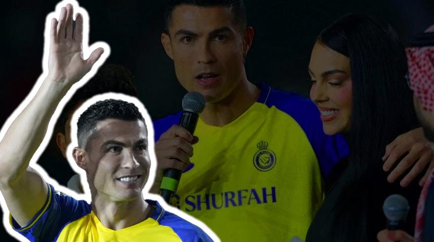 Cristiano Ronaldo, maçın sonunda resmen veda etti! Tribünlere gidip duygusal anlar yaşadı