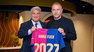 Barcelona'da Hansi Flick'in sözleşmesi 2027'ye kadar uzatıldı