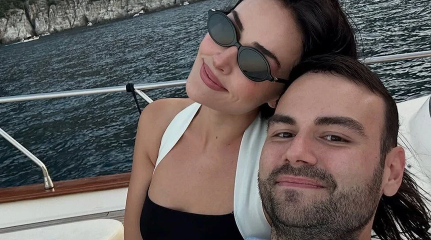 Esra Bilgiç'in sevgilisi Faruk Sabancı bıyık bıraktı! "Bana Malkoçoğlu Faruk diyebilirsiniz"