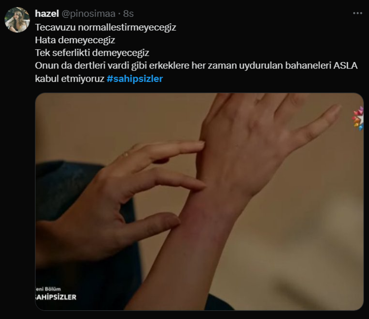 Sahipsizler dizisinde zorla birliktelik sahnesi tepki çekti! "Hiç yakışmamış diziye" G4