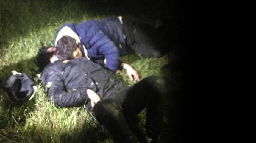 Cezaevi firarileri uyurken yakalandı