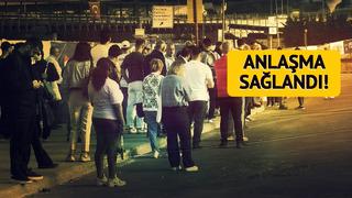 Son dakika! Otobüs şoförleri kontak kapatmıştı! İstanbul'da anlaşma sağlandı: Seferler başlayacak