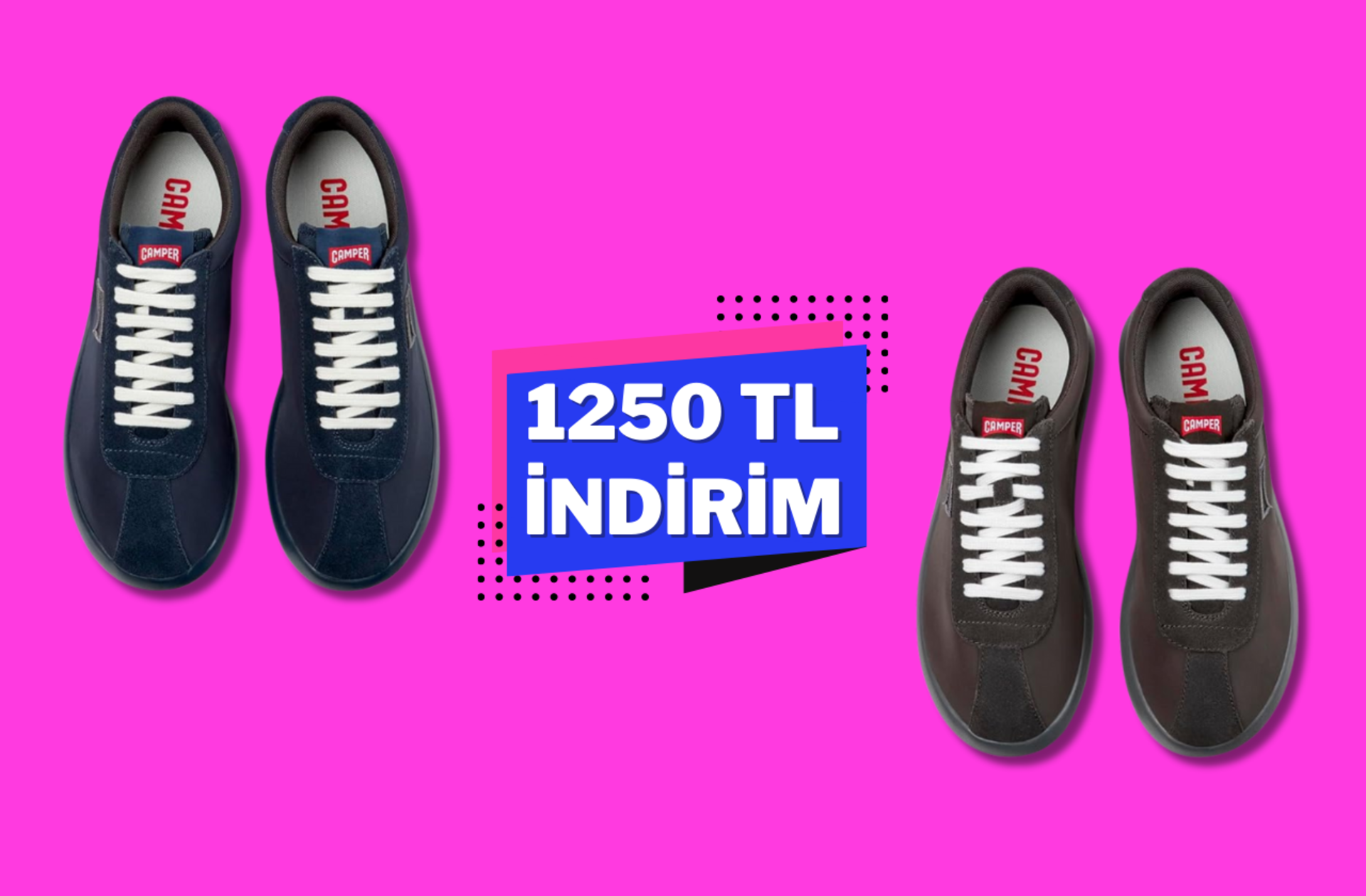 Fiyatı 3 bin 749 TL'ye düştü! Camper Pelotas XLF Yürüyüş Ayakkabısı günün fırsat ürünü oldu