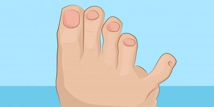  Ayak parmaklarının şekline g&ouml;re karakter analizi