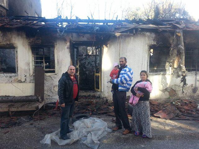 Tarihi Balbey'de ahşap ev alev alev yandı