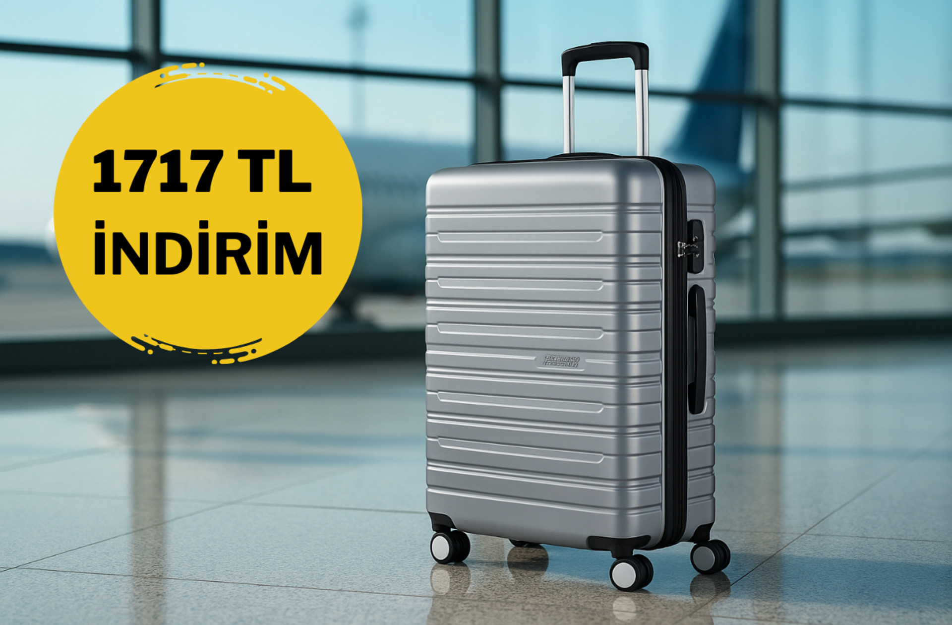 Büyük hacimli valiz arayanlara kaçırılmayacak fırsat! American Tourister valiz indirimde