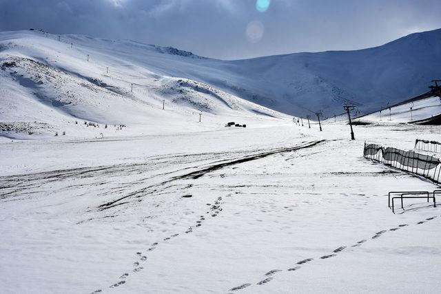 Van'ın kayak merkezi sezonu açamadı