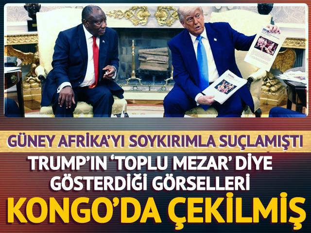 Soykırımla suçladığı görseller Kongo'da çekilmiş