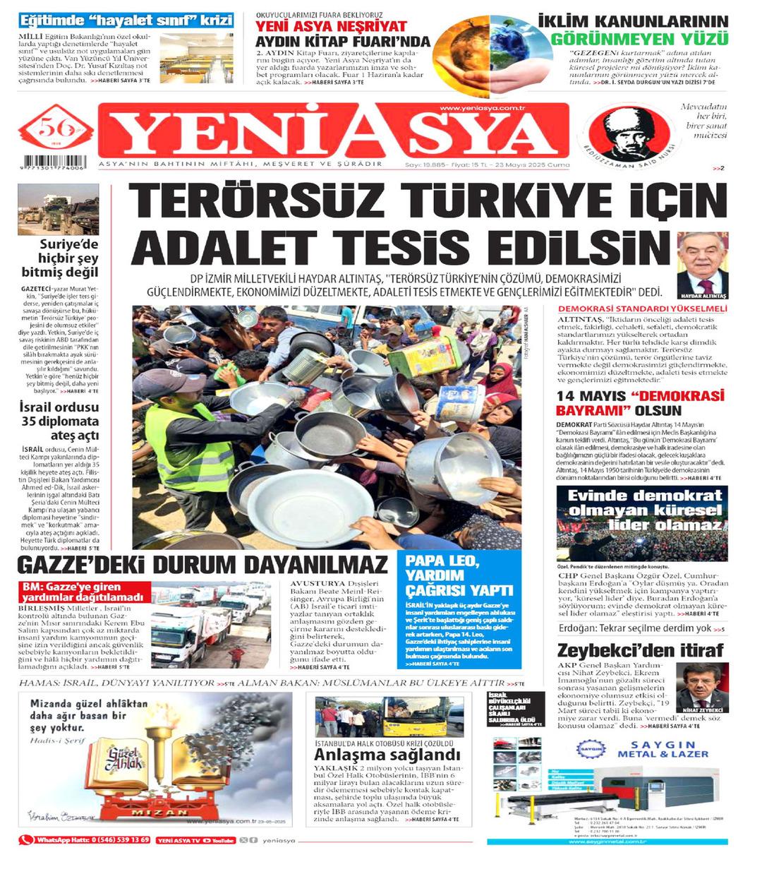 Yeni Asya Gazetesi