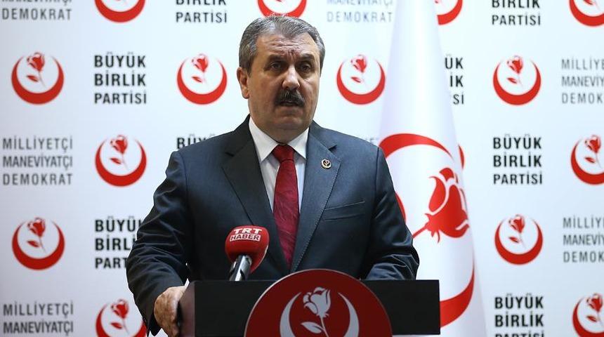 Erken seçim çıkışı bu kez Cumhur İttifakı'ndan geldi! BBP lideri Destici, tarih verdi: İhtimal oldukça yüksek