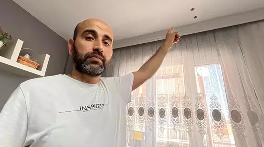 Bursa'da şoke eden olay! Aynı apartmanda oturan kardeşi hiltiyle evinin tavanını deldi