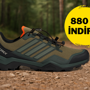 Zorlu zeminler maksimum performans! Adidas Terrex Skychaser Gore Tex Spor Ayakkabı indirimde 