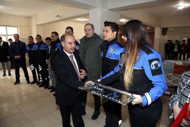 Şırnak'ta yeni açılan kütüphaneye şehit polisin adı verildi