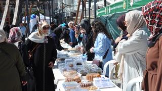Kütahya'da Gazze'ye destek için Hayır Çarşısı kuruldu