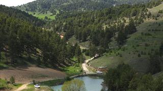 1800 rakımda! Yozgat'taki Çerçialan Göleti doğaseverleri ağırlıyor