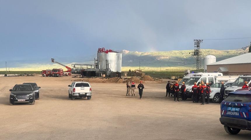 Erzurum'da asfalt üretim tesisinde patlama! 1 işçi öldü, 1 işçi yaralandı