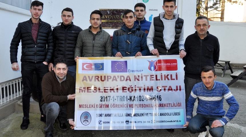 Tokatlı &ouml;ğrenciler staj i&ccedil;in Almanya&rsquo;da