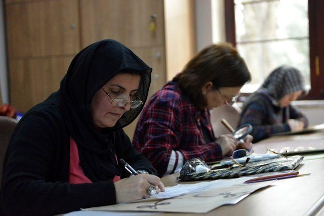 Geleneksel Türk süsleme sanatları Kocaeli’de yaşatılıyor