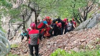Tunceli'de acı olay! Kaleye gezmeye giden yaşlı adam 200 metrelik uçurumdan düştü