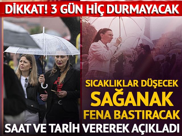 Sıcaklıklar fena bastırdı ama sağanak yağış yolda! Bu tarihlere dikkat!