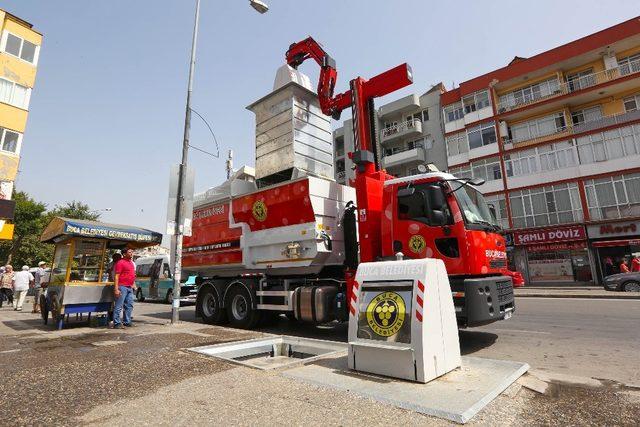 Buca’nın atık ünitelerine modern dokunuş