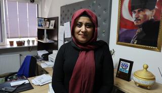 Fark yaratan kadın muhtar...