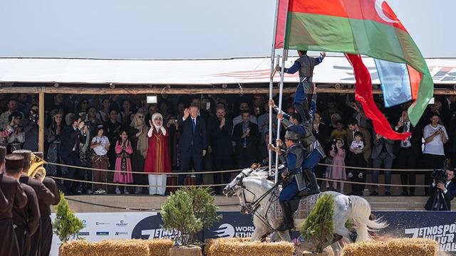 Cumhurbaşkanı Erdoğan'dan 7. Etnospor Kültür Festivali'ne ziyaret