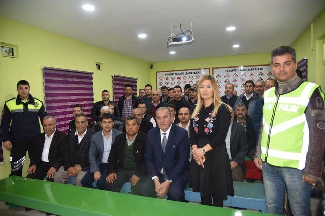 Alanya’da servis şoförlerine eğitim