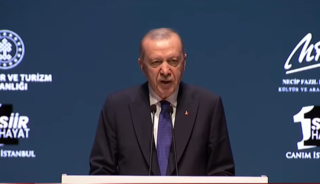 Erdoğan İstanbul'da konuşuyor