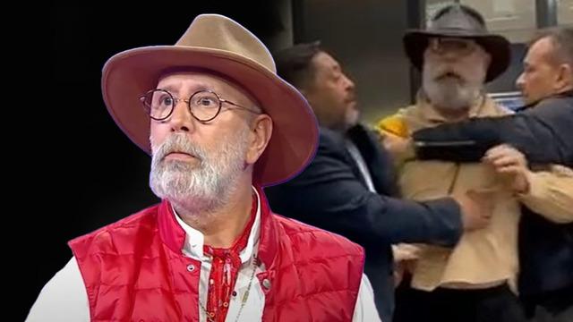 Ünlü restoran işletmecisi Cüneyt Asan havalimanında yolcuyla tartıştı: Sen kimi doğruyorsun?