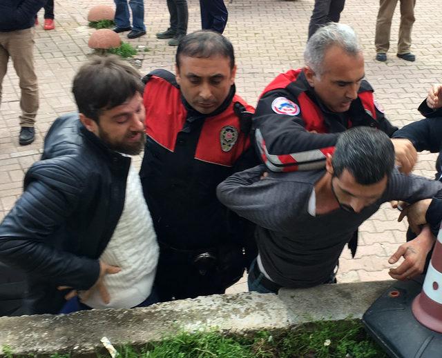 Oğluna biber gazı sıkan polise anneden 'sürgün' tehdidi