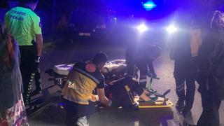 Elektrikli bisiklet kazası: 1 yaralı