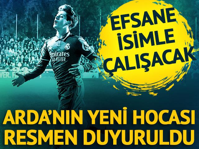 Real Madrid'de yeni dönem! Arda Güler'in hocası belli oldu: Efsane isim resmen duyuruldu