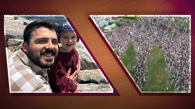 Ali Asaf'ın isteği karşılıksız kalmadı! Alan doldu taştı... Balonlar küçük çocuk için havalandı