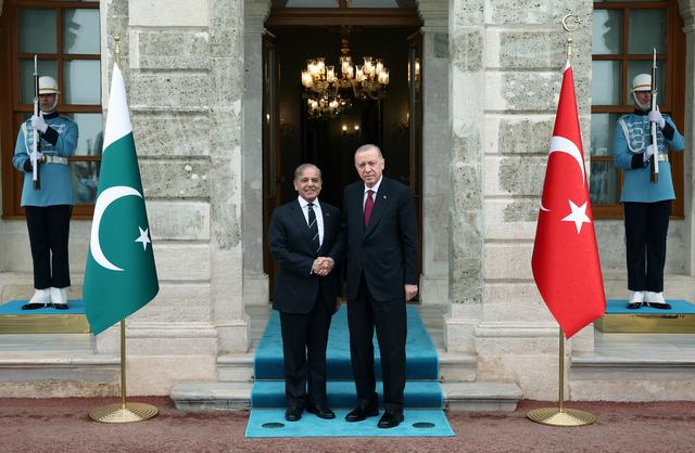 Cumhurbaşkanı Erdoğan, Pakistan Başbakanını kabul etti
