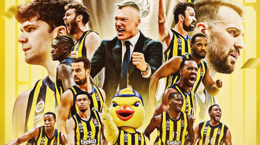 Tarihi başarı tarihi! Fenerbahçe Beko, Monaco'yu devirerek EuroLeague'i kazandı!