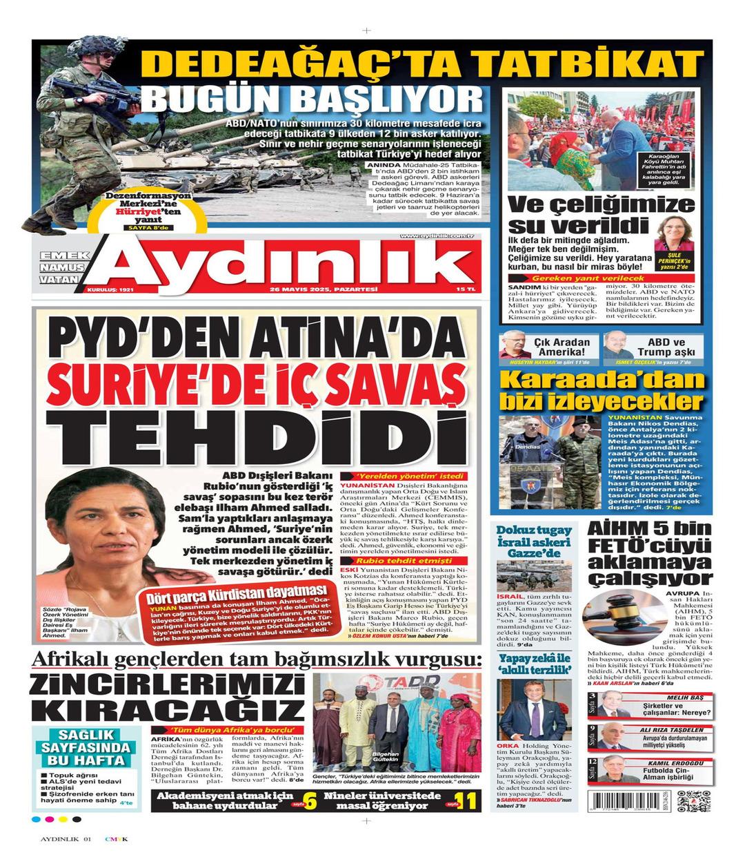 Aydınlık Gazetesi