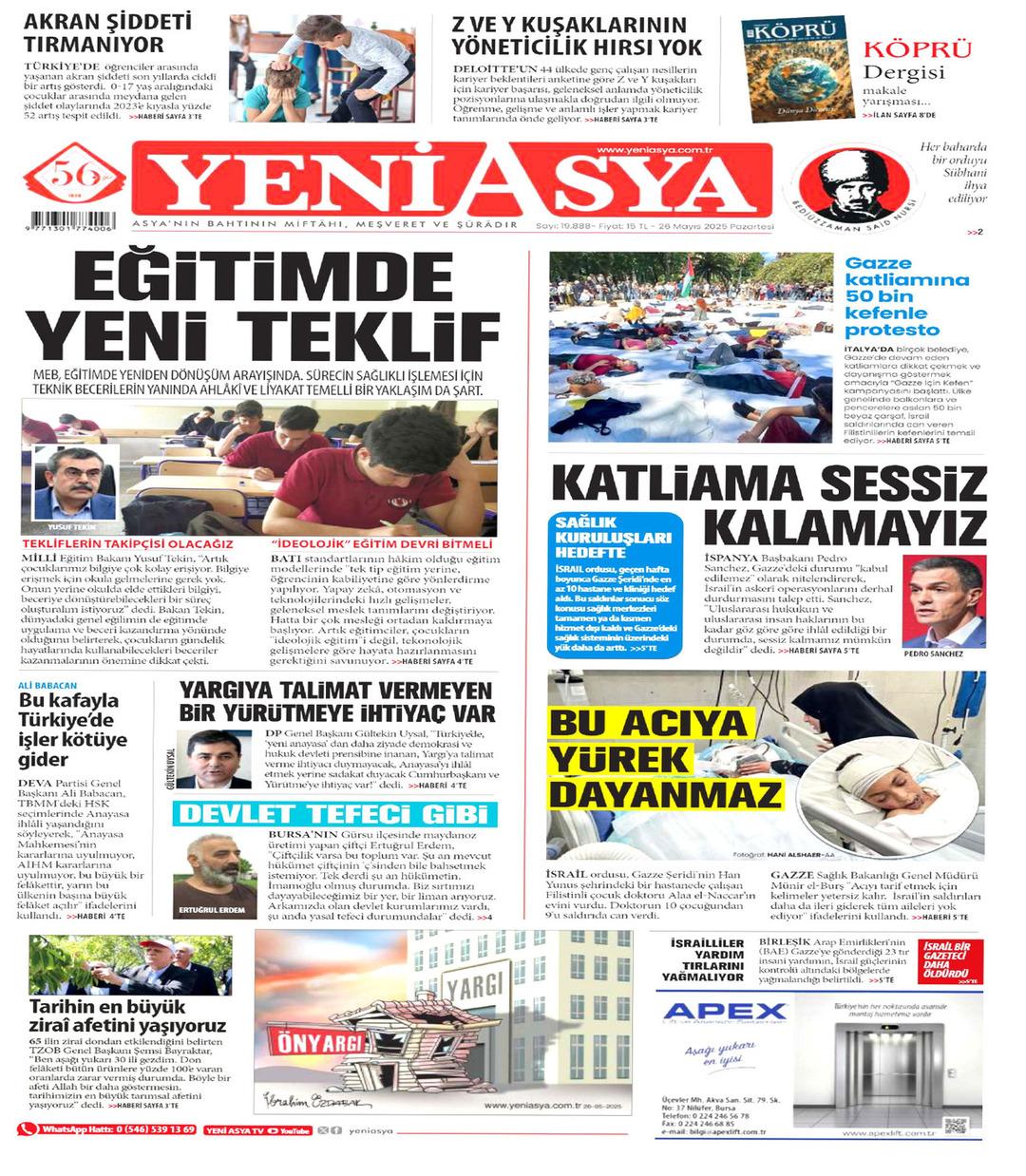 Yeni Asya Gazetesi