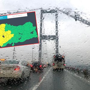 Meteoroloji uyardı! 34 kentte 'sarı kodlu' alarm! Kuvvetli yağış, rüzgar ve toz taşınımı...