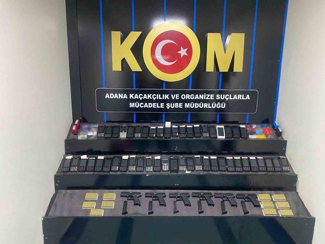 Adana’da tefecilik ve silah ticareti operasyonu: 2 tutuklama 1