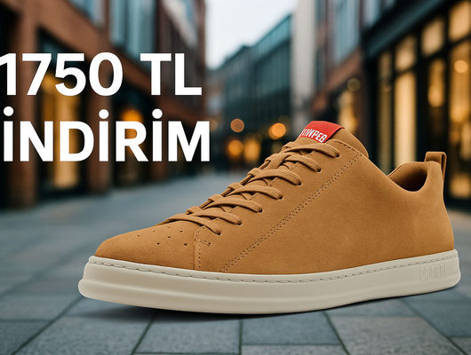 Giy ve çık rahatlığı bir başka! Camper ayakkabı indirimde