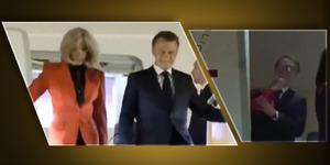 Dünyanın konuştuğu anlar! Fransa Cumhurbaşkanı Macron'a tokat: Neye uğradığını şaşırdı...