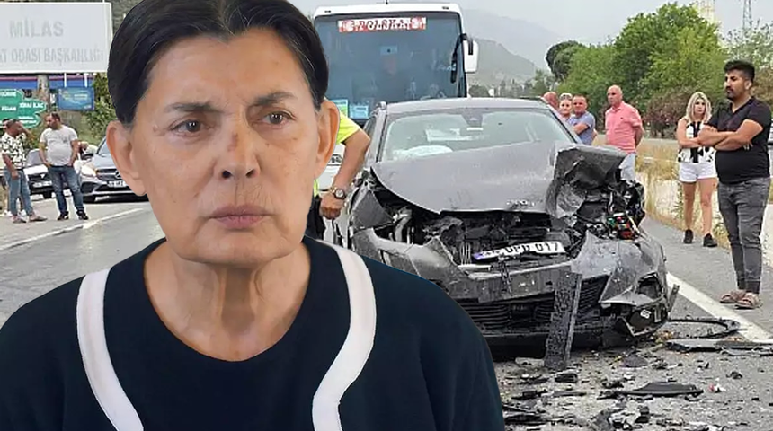 Yalı Çapkını'nın Hattuç Hala'sı Şerif Sezer kaza geçirdi! Aracı hurdaya döndü... Şerif Sezer sağlık durumu