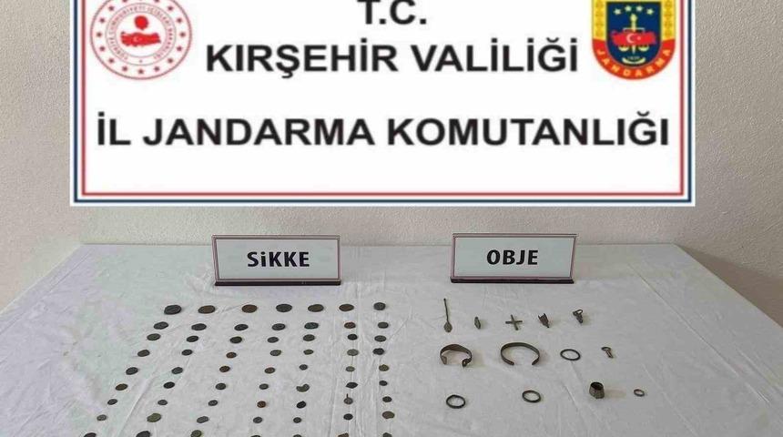 Kırşehir’de tarihi eser operasyonu: Hepsi ele geçirildi