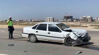 Karaman’da trafik kazası: 2 yaralı