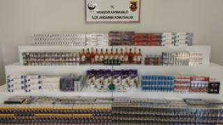 Şanlıurfa'da 1500 kilogram gümrük kaçağı ve bozulmuş et ele geçirildi! 45 şüpheli gözaltında