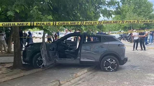 Kontrolden çıkan araç hastane bahçesine daldı! 1 ölü, 1 yaralı