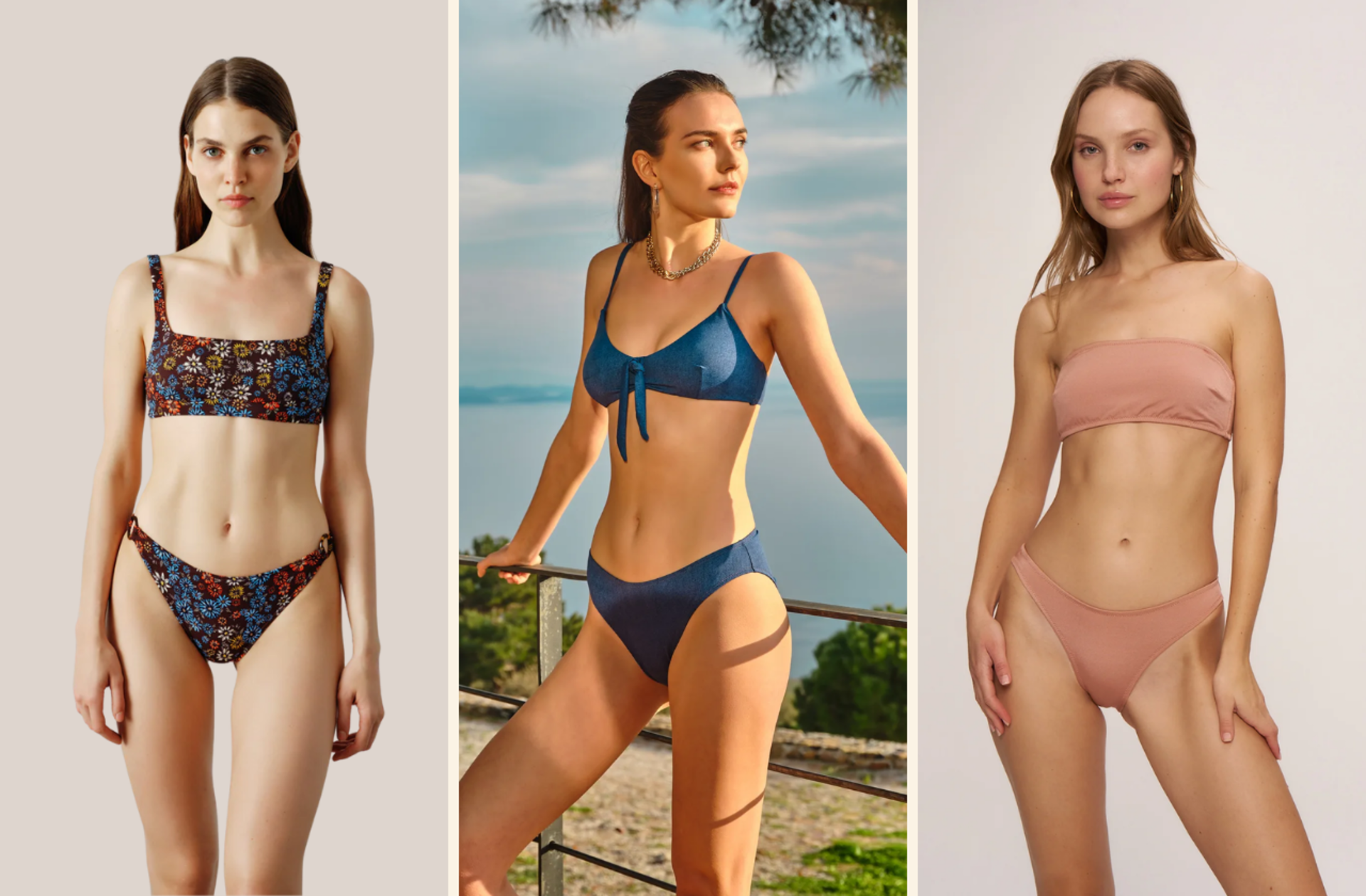 Bayram tatilini deniz kenarında geçirecekler için 2025 trendi bikini ve mayolar