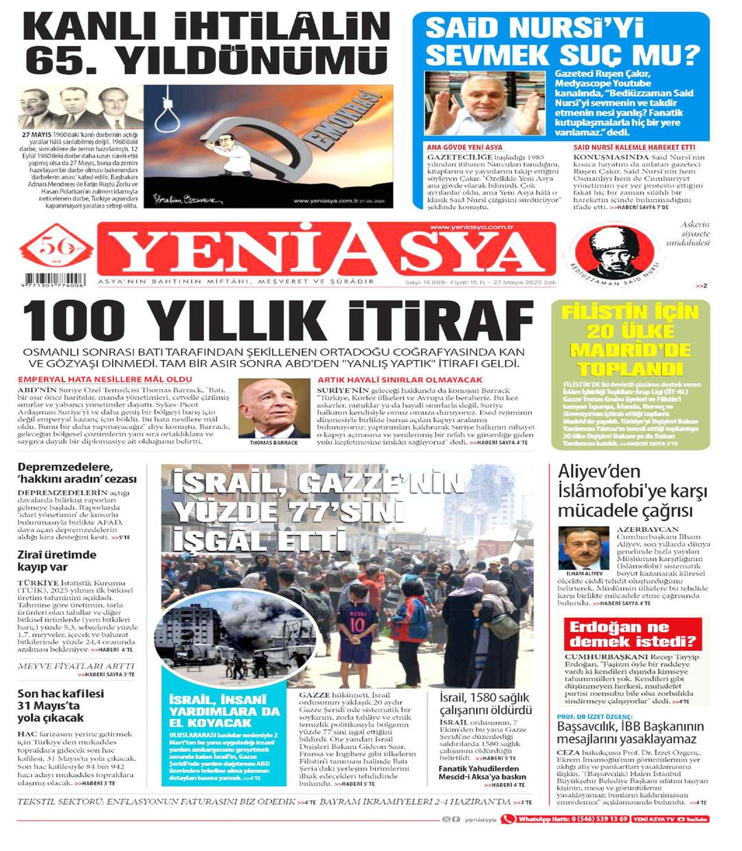 Yeni Asya Gazetesi