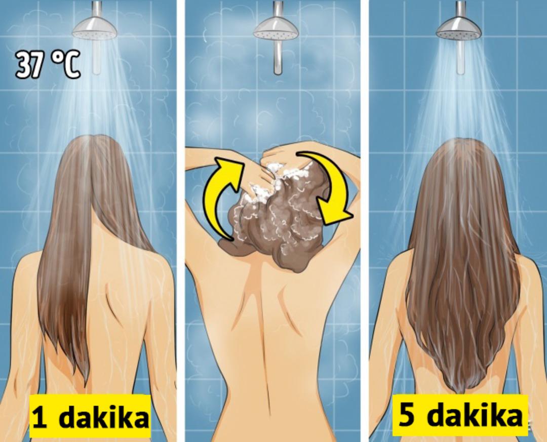 Sa&ccedil;larını 5 g&uuml;nde bir yıkayan Kim Kardashian'ın sa&ccedil;larının sırrı...